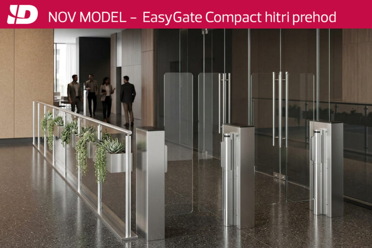 EasyGate Compact – ko se vrhunska kontrola dostopa sreča z arhitekturo