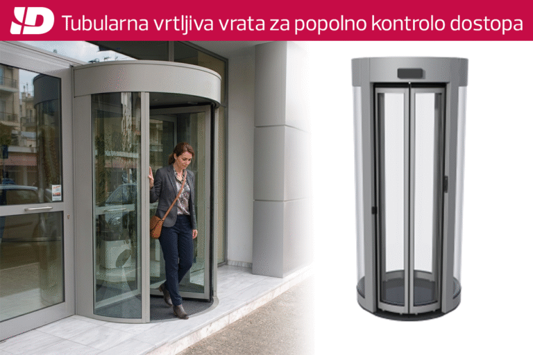 Tubularna varnostna vrata Alluser – nova generacija visokovarnostnih portalnih vrat za popoln nadzor dostopa